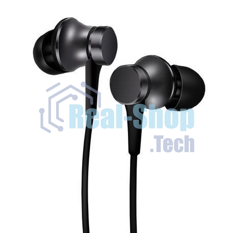Проводные наушники Xiaomi Mi In-Ear Headphones Basic черный, внутриканальные, Jack 3.5 мм
