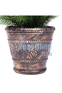 Елочка Neon-night 45 см в пластиковом горшке, Литая