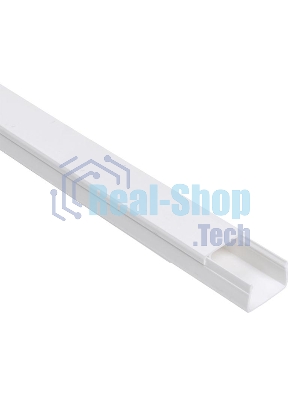 Кабель-канал 20х10 L2000 пластик ЭЛЕКОР ИЭК CKK10-020-010-1-K01