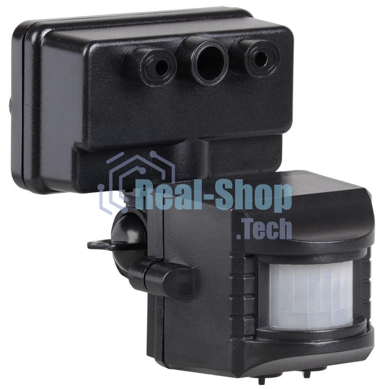 Датчик движения Iek LDD13-019-1100-002 ДД 019 черный, макс. нагрузка 1100Вт, угол обзора 120град., дальность 12м, IP44, ИЭК