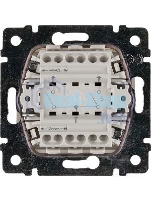 Выключатель Legrand 774305 Valena двухклавишный 10 AX(слоновая кость)