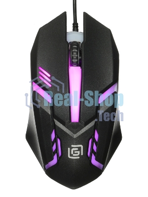 Мышь проводная Oklick 396M INSOMNIA черный, 1000 dpi, USB, кнопки - 3