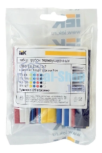 Набор ТТУ 2/1, 4/2, 6/3, 8/4 З, С, К, Ч, Б 20х8см/упак IEK