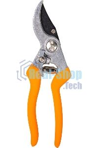 Секатор ВИХРЬ 200мм., возвратная пружина, тефлоновое покрытие, эргономичные обрезиненные рукоятки