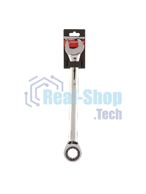 Ключ комбинированный трещоточный Matrix, 30 мм, CrV зеркальный хром