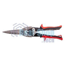 Ножницы по металлу Matrix, удлиненные, 285 мм, пряморежущие, обрезиненные рукоятки