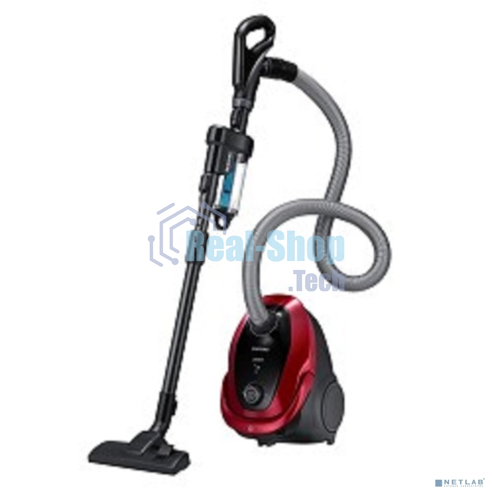 Пылесос Samsung VC20M257AWR красный, 460/2000 Вт, уборка сухая, пылесборник мешок 2.5 л