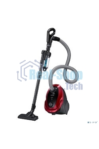 Пылесос Samsung VC20M257AWR красный, 460/2000 Вт, уборка сухая, пылесборник мешок 2.5 л
