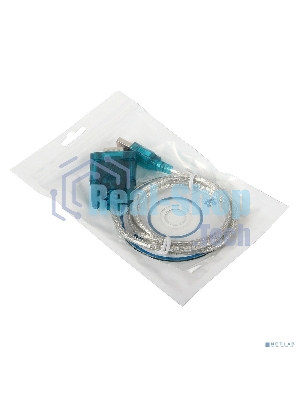 ORIENT USS-102N, кабель-адаптер USB Am to RS232 DB9M (WCH CH340, поддержка Win 8.x/10), 0.8м, крепеж разъема - винты
