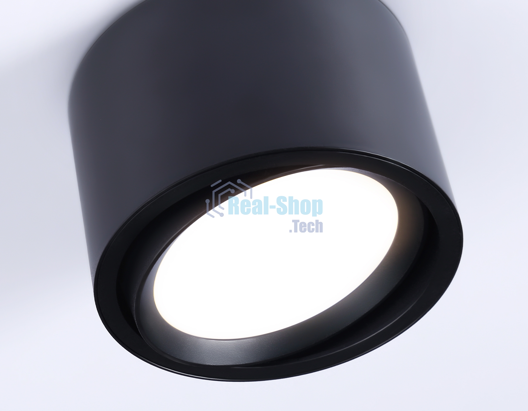 Светильник накладной TN6808 BK черный GX53 D100*65