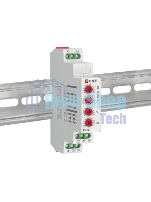 Реле времени RT-2C (2 регулир. порога вр. 2 исп. конт.) EKF rt-2c