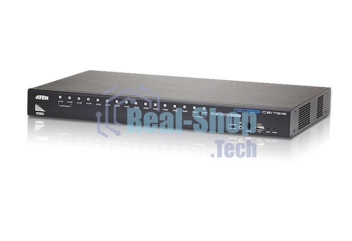 KVM переключатель ATEN 16 PORT USB HDMI KVM SWITCH W/EU PW CORD