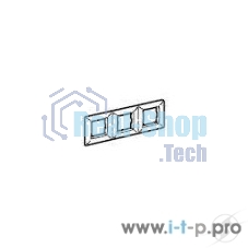 Рамка 3-м Valena горизонт. сл. кость Legrand 774353