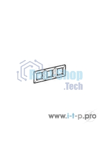 Рамка 3-м Valena горизонт. сл. кость Legrand 774353