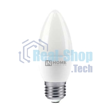 Лампа светодиодная LED-СВЕЧА-VC 11Вт 230В E27 4000К 990лм IN HOME 4690612020495