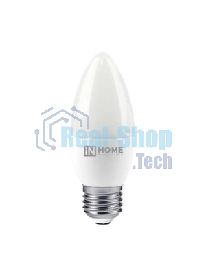 Лампа светодиодная LED-СВЕЧА-VC 11Вт 230В E27 4000К 990лм IN HOME 4690612020495
