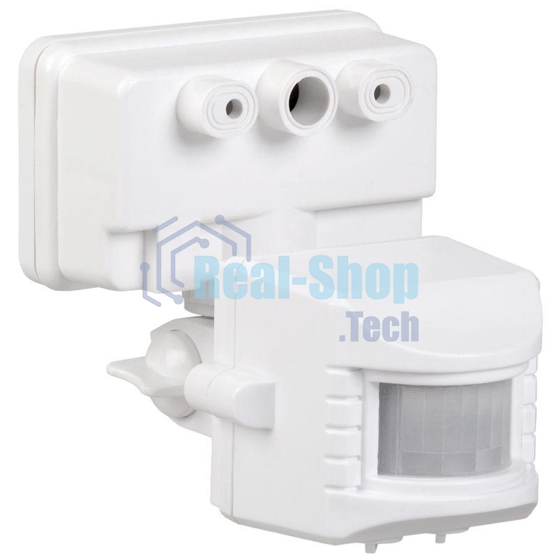 Датчик движения Iek LDD13-019-1100-001 ДД 019 белый, макс. нагрузка 1100Вт, угол обзора 120град., дальность 12м, IP44, ИЭК