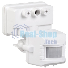 Датчик движения Iek LDD13-019-1100-001 ДД 019 белый, макс. нагрузка 1100Вт, угол обзора 120град., дальность 12м, IP44, ИЭК