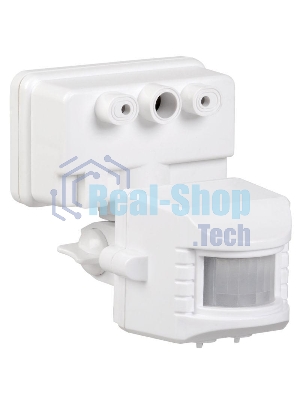 Датчик движения Iek LDD13-019-1100-001 ДД 019 белый, макс. нагрузка 1100Вт, угол обзора 120град., дальность 12м, IP44, ИЭК