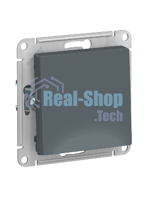 Механизм выключателя 1-кл. СП AtlasDesign 10А IP20 (сх. 1) 10AX грифель
