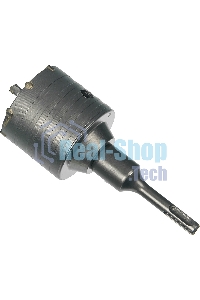 Коронка по бетону, М22 х 68 мм, SDS PLUS, в сборе