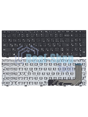 Клавиатура для ноутбука Lenovo IdeaPad 110-15ISK 110-17ACL черная с рамкой
