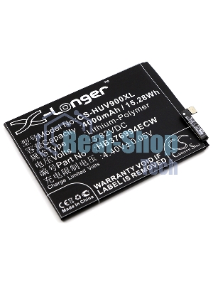 Аккумулятор CameronSino CS-HUV900XL HB376994ECW для Huawei Honor V9 3.82V, 4000mAh, 15.28Wh