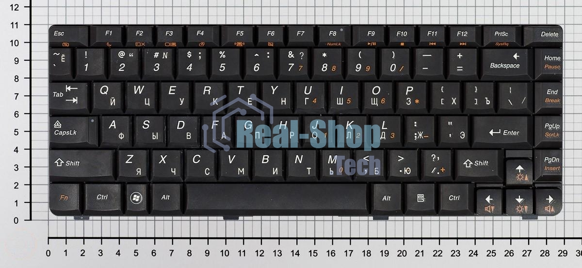 Клавиатура для ноутбука Lenovo IdeaPad G460 G465 черная