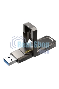 Флешка USB Netac US5 1Tb USB 3.2+TypeC Solid State Flash, up to 550MB/500Mb/s