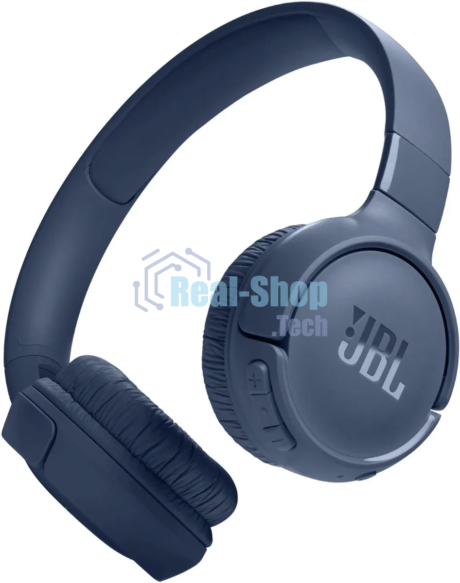 Беспроводные наушники JBL Tune 520BT синий, накладные, Bluetooth, быстрая зарядка