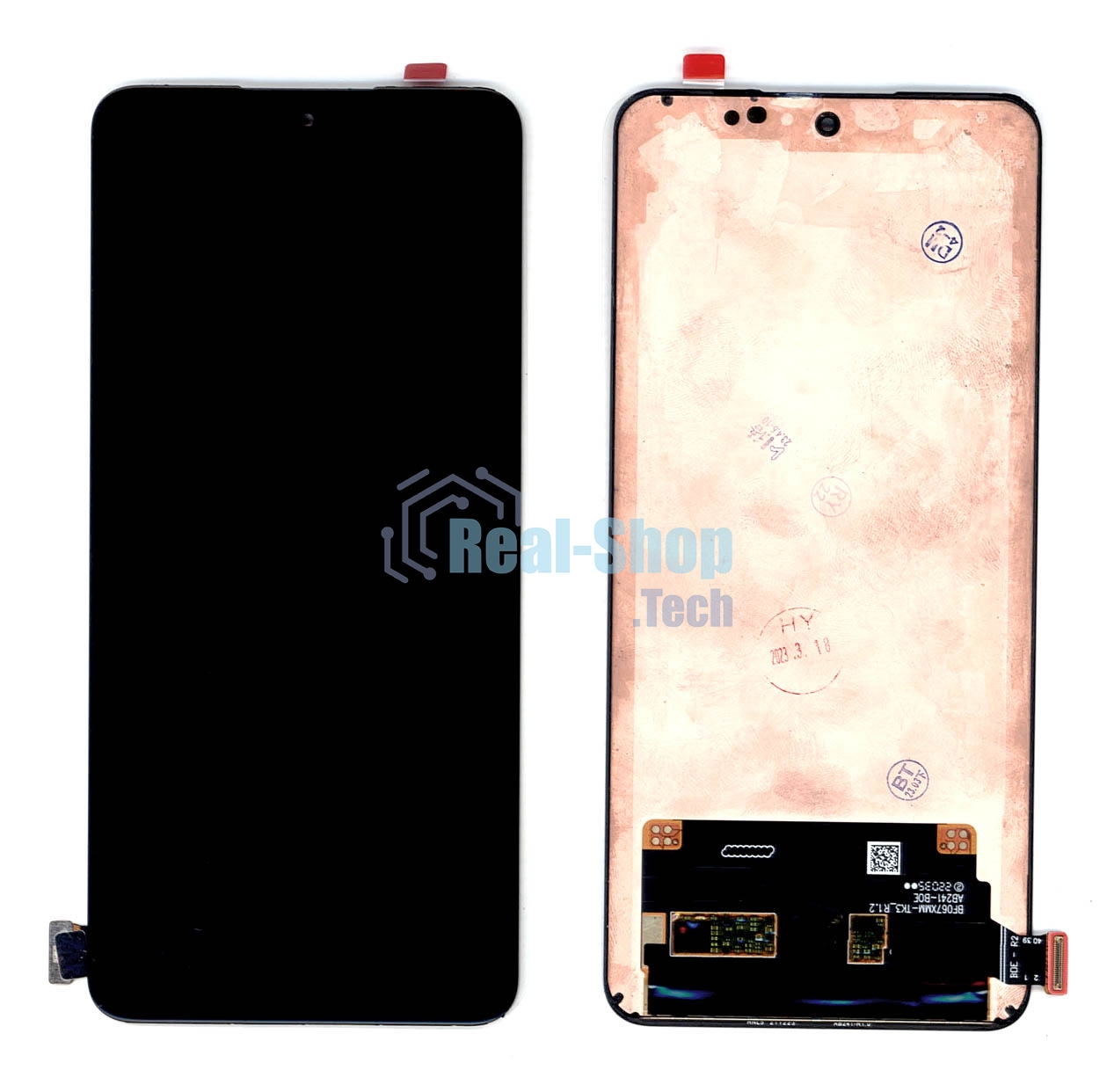 Дисплей для Realme GT Neo 3 в сборе с тачскрином черный