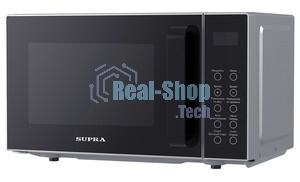 Микроволновая печь Supra 20SSG27 серебристый, 20 л, 700 Вт, переключатели - сенсор