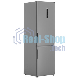 Холодильник Haier CEF538CSG серебристый двухкамерный 263/105л морозилка снизу, No Frost