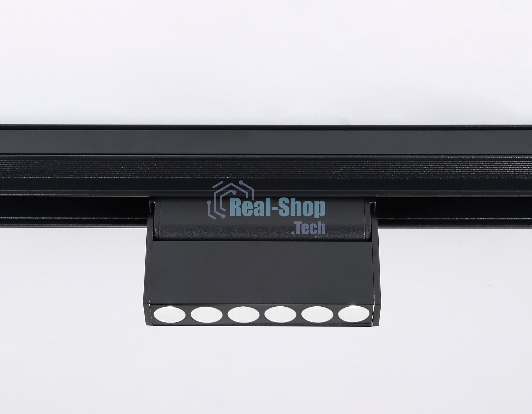 Светильник трековый светодиодный GL4040 BK черный IP20 6W 4200K 48V 24° 115*22*105