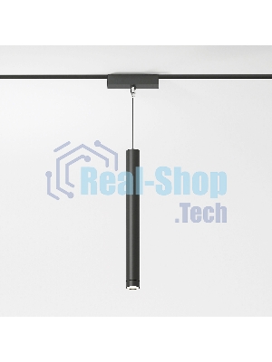 Трековый светильник Flat Magnetic 6W 4000K Alliet (чёрный) 85097/01