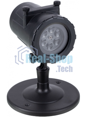 Проектор Neon-night LED, 12 сменных слайдов, цвет RGbW, 12В