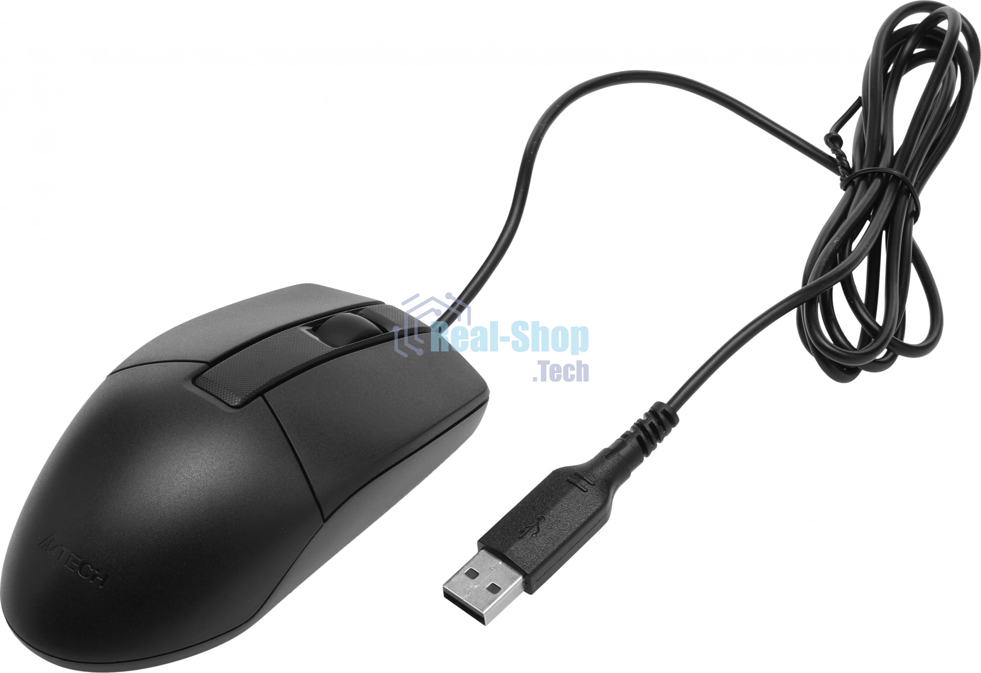 Комплект клавиатура+мышь A4Tech KR-3330 проводной, USB, 1200 DPI, чёрный