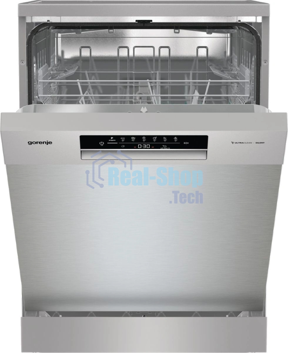 Посудомоечная машина Gorenje GS642E90X, серебристая, 59.9 см, 13 компл., 47 дБ, класс A++