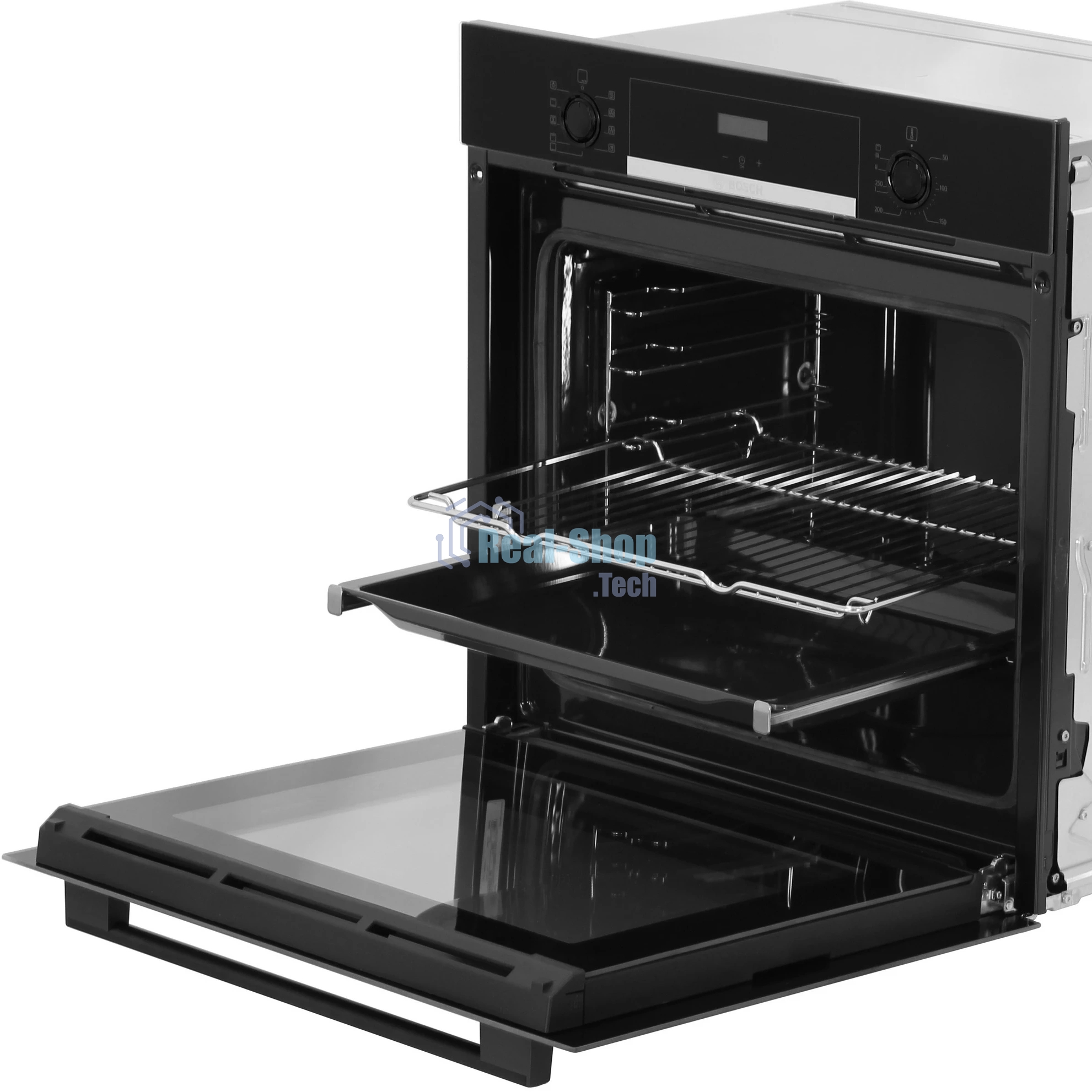 Духовой шкаф Bosch HBA534EB3 60 см, встраиваемый, электрический с конвекцией, объем 71 л
