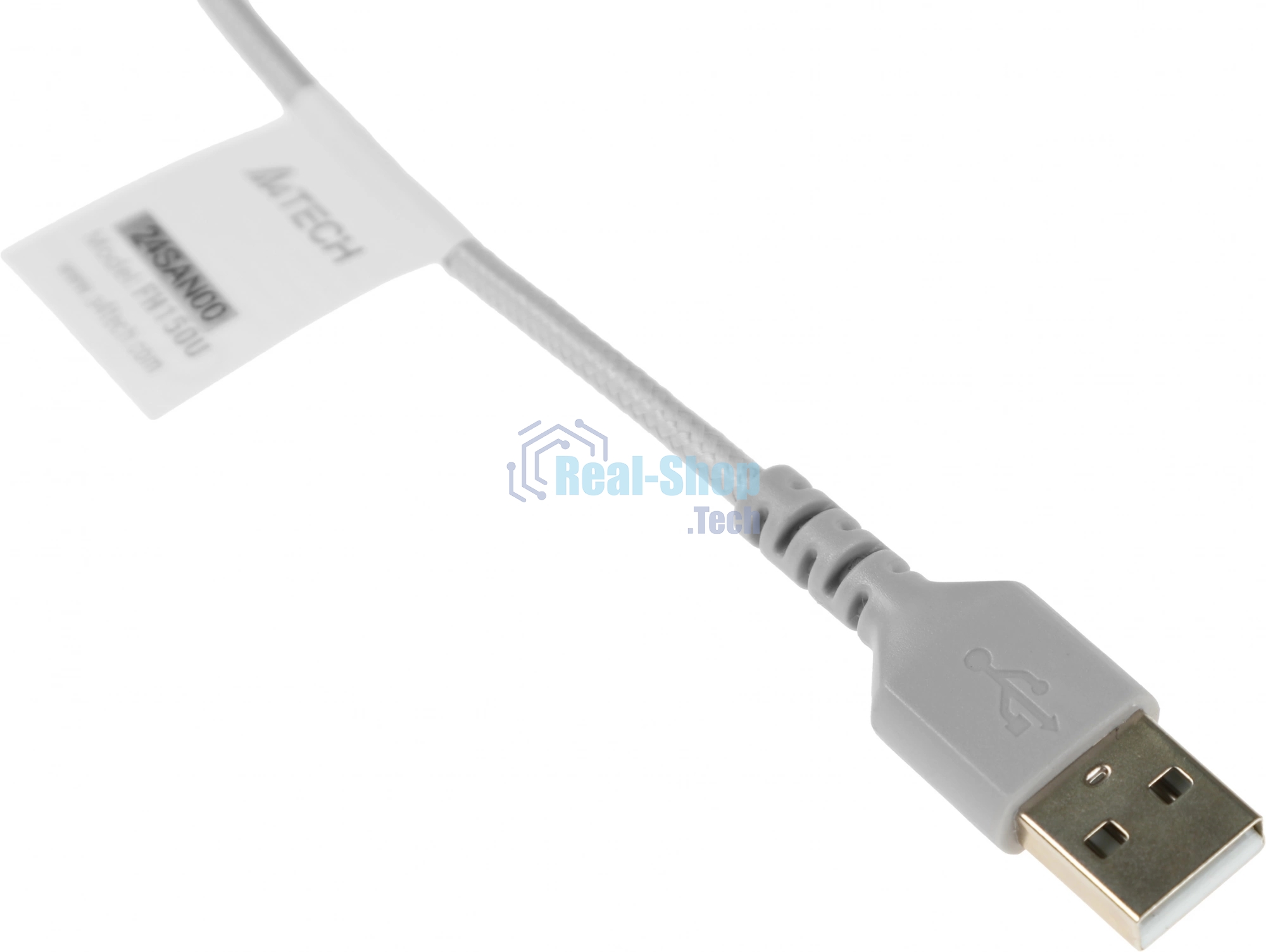 Гарнитура A4Tech Fstyler FH150U белый/серый, проводная