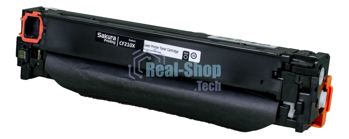 Картридж лазерный Sakura CF210X для HPLaserJet Pro 200 color M251/276, черный, 2400 к.