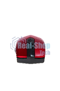 Мышь беспроводная Crown CMM-934W красный/черный, 1200 dpi, радиоканал, USB, кнопки - 4