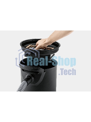 Пылесос Karcher AD 4 PREMIUM желтый/черный, 150/600 Вт, уборка сухая, пылесборник контейнер 17 л