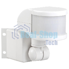 Датчик движения Iek LDD10-018B-1100-001 ДД 018В белый, макс. нагрузка 1100Вт, угол обзора 270град., дальность 12м, IP44, ИЭК