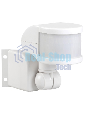 Датчик движения Iek LDD10-018B-1100-001 ДД 018В белый, макс. нагрузка 1100Вт, угол обзора 270град., дальность 12м, IP44, ИЭК