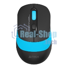 Мышь беспроводная A4Tech Fstyler FG10S черный/синий, 2000 dpi, USB, радиоканал, кнопки - 4 Мышь беспроводная A4Tech Fstyler FG10S черный/синий, 2000 dpi, USB, радиоканал, кнопки - 4