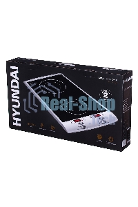 Плита настольная электрическая Hyundai HYC-0103 серебристый/черный стеклокерамика (настольная)