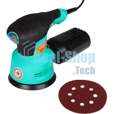 Эксцентриковая шлифовальная машина Sturm OS8135R Эксцентриковая шлифмашина Sturm, 350Вт, d 125мм, рег обор. 5000-12000об/мин, ПЫЛЕСБОР OS8135R