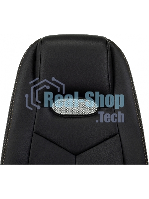 Кресло Бюрократ Zen/Black черный, кожа