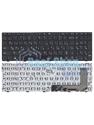 Клавиатура для ноутбука Lenovo IdeaPad 110-15ISK 110-17ACL черная с рамкой